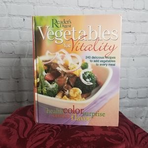 Vegetables for Vitality Hardcover, cooking…